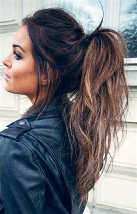 videos of ponytail layered haircuts.